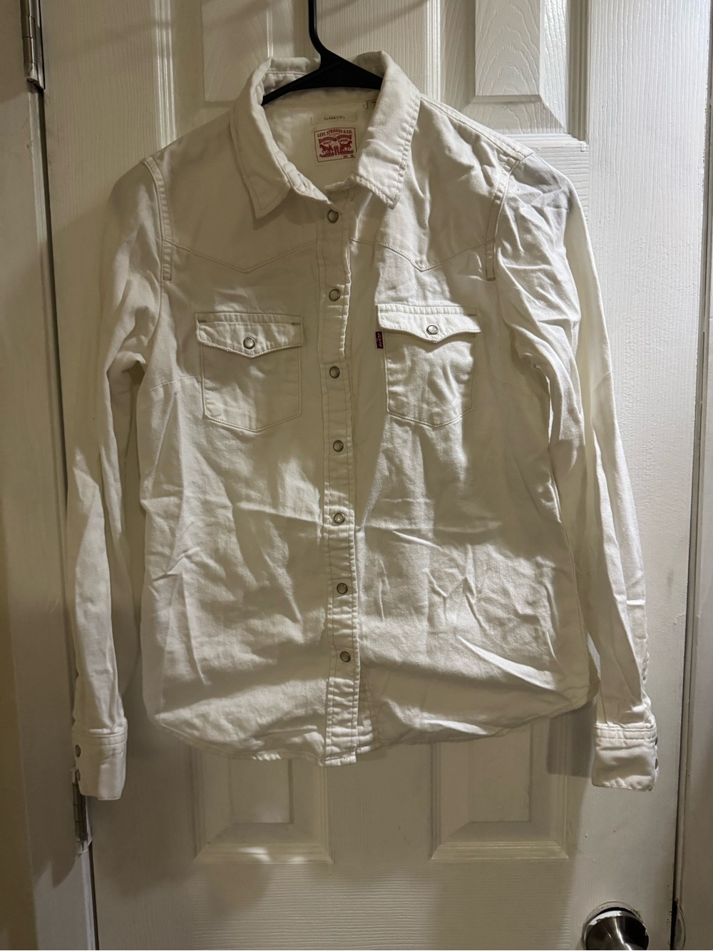 Y2K Levi’s Button Shirt Women’s Size XS Long Sleeve